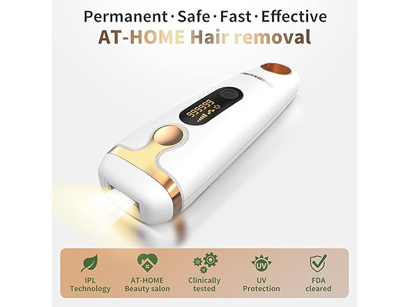 Gransumr IPL Laser Hair Removal Device Permanent