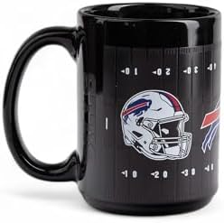 The Memory Company Officially Licensed NFL 15 oz Color Changing Coffee Mug - Heat-Sensitive Team Logo Drinkware College Sports Fan Gift & Collectible