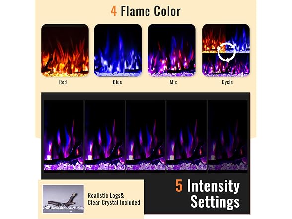 TaleBoy Insert Electric Fireplace