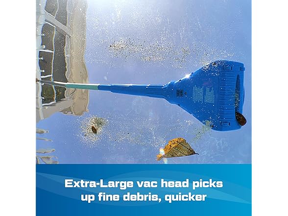 Pool Blaster Aqua Broom XL Ultra Cordless Pool Cleaner