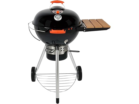 ProQ Charcoal Kettle BBQ Grill with Side Table