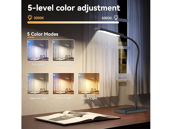 LINTYLE Touch Control Desk Lamp