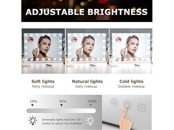 Vanity Mirror Makeup Mirror with Lights