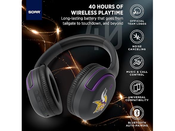 NEW YORK GIANTS Noise Cancel Headphones