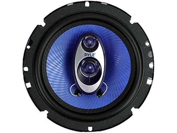 Pyle 6.5" 3-Way 360W Car Speaker (Blue)