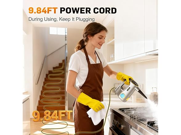 Handheld Pressurized Steam Cleaner