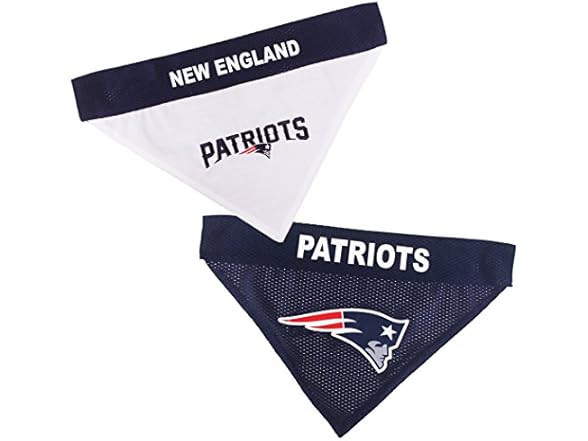 Pets First NFL Reversible Bandana