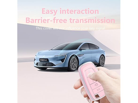 Key Fob Cover Ford Diamond Bling Pink