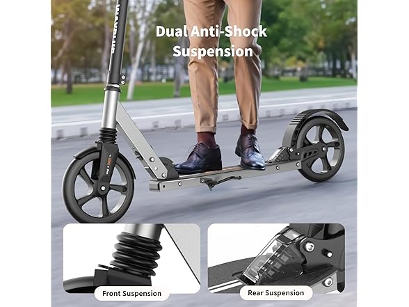Foldable Kick Scooter for Kids & Adults