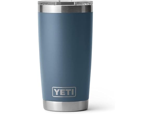 YETI Rambler 20oz Tumbler, Nordic Blue