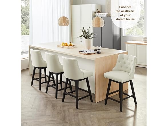 BFD Swivel Bar Stools, Set of 2