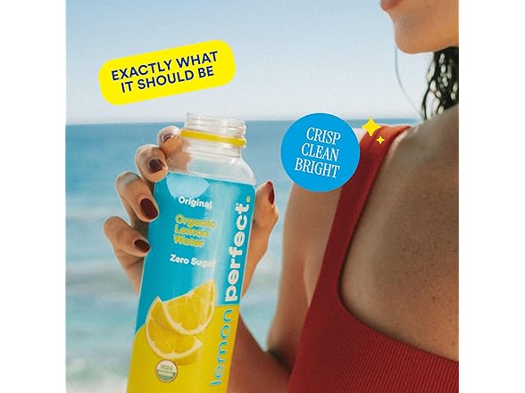 12PK Lemon Perfect Original, Flavored Lemon Water