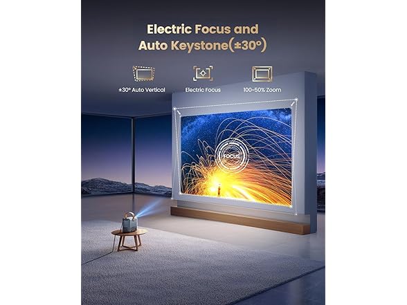 WiMiUS Smart Portable Projector