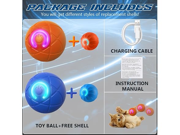 Shaky Ball Toy for Dogs,Shaking Dog Ball,Inte