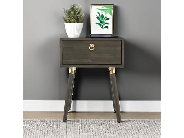 Bme Caden Solid Wood Nightstand