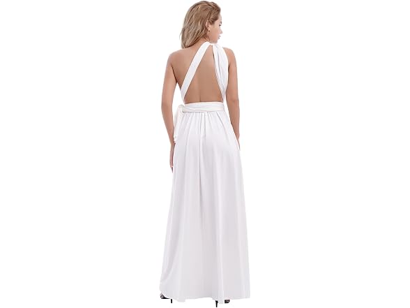 Ibtom Castle Women (M) Solid Maxi Cocktail Dress
