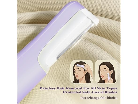 Bnu Dermaplane Razor Women Face Peach Fuzz and