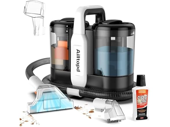 Ailltopd Portable Carpet Upholstery Spot Cleaner