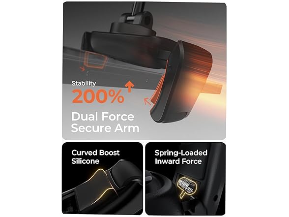 LISEN Suction Phone Mount for Car