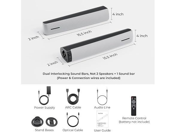 Assistrust Sound Bar for Smart TV