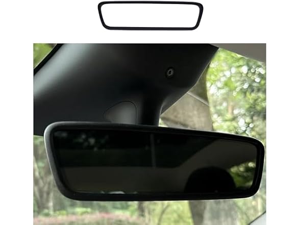 Rear View Mirror Protector Frame