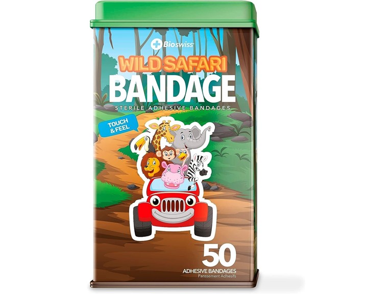 2Pk Animals Shaped Self Adhesive Bandage