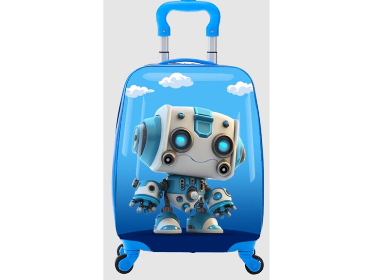 TUCCI Italy ROBO KID 18" Spinner Wheel Children Suitcase