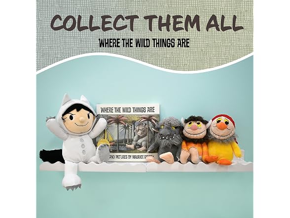 Where The Wild Things are Max & Moishe Duo Cuteeze Plush