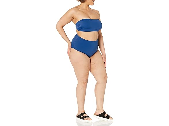 Amazon Essentials Women's High Waist Swim Bottom