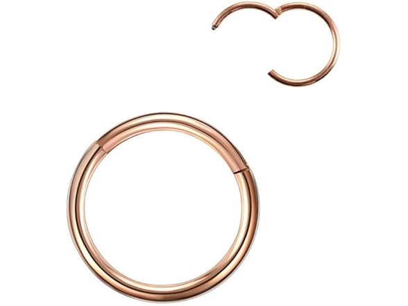 KIND SUNDAY Titanium Nose Rings Hoop