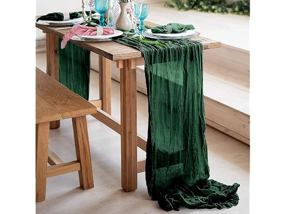 Cheesecloth Table Runner Gauze Decorations