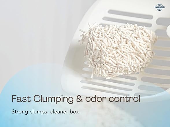Tofu Cat Litter 11.2LB(5.6LB*2) Fast Clumping