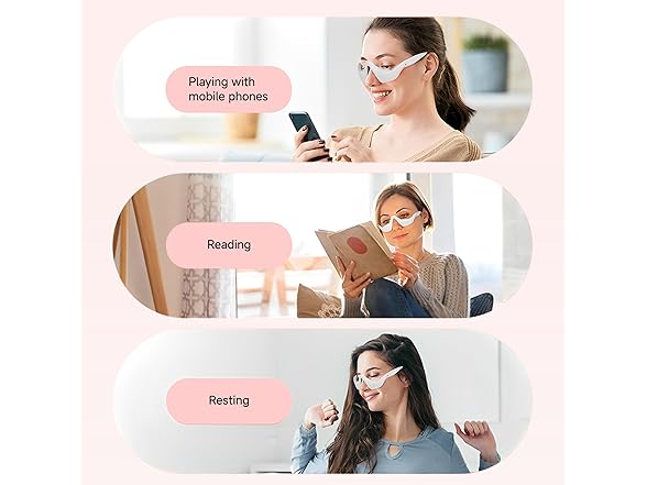 Under-Eye Red Light Therapy Device