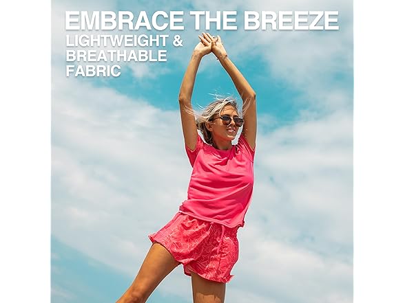 Kanu Coral/Pink Active Swim Top (S)