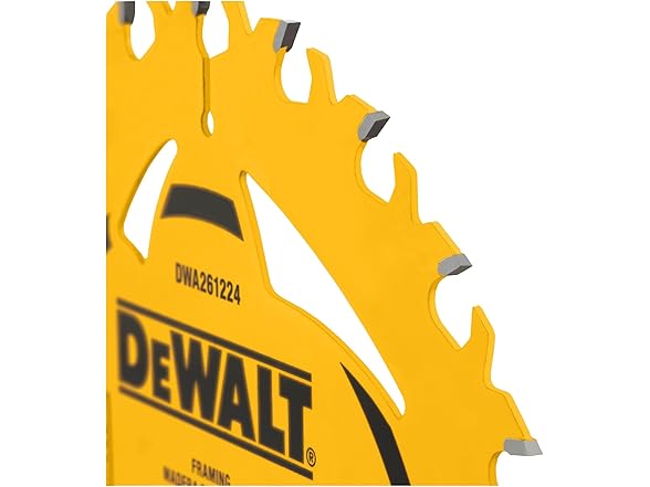 DEWALT 6-1/2 in. 18T and 24T Circular Saw Blade 2-Pk