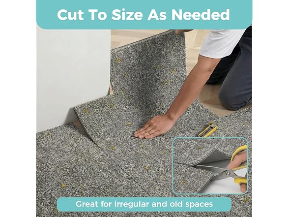 jxgzyy 12Pcs Carpet Tiles 20x20 Padding