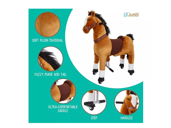 Lil’ Jumbl Ride on Horse