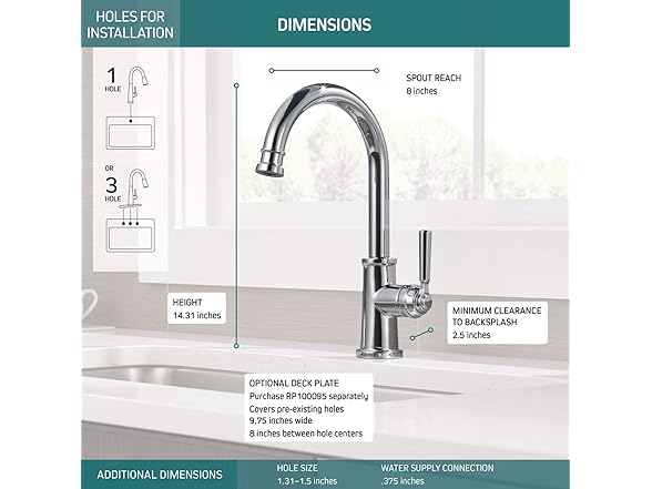 Westchester Single-Handle Sink Faucet