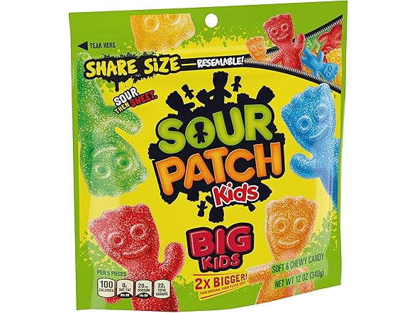 (5-pack) Chewy Candy Share Size 12oz