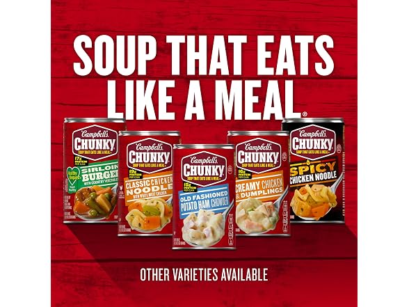 Campbells Chunky Chicken Pot Pie Soup 12pk