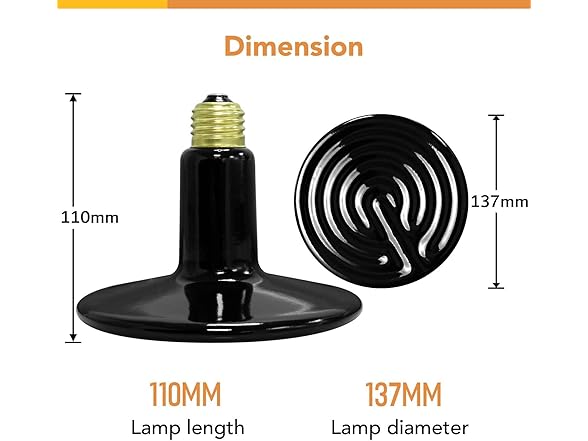 Simple Deluxe 250W Ceramic Heat Lamp
