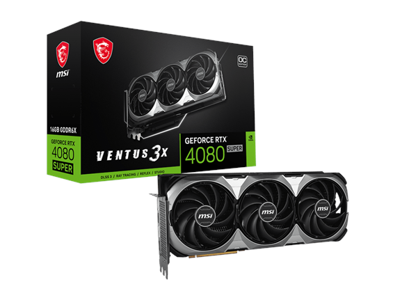 MSI GeForce RTX 4080 SUPER 16G VENTUS 3X OC