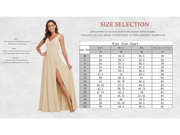Rjer Women (16) Chiffon Bridesmaid Dresses Hot