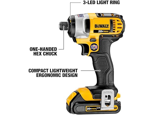 DEWALT DCK620D2 20V MAX 6 Tool Combo Kit