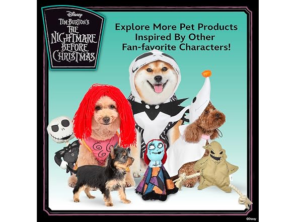 Disney for Pets Halloween Nightmare Before Christmas Toy