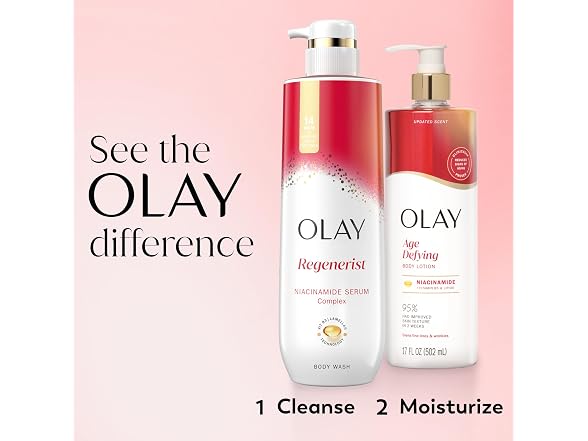 Olay Body Lotion Age Defying Niacinamide 17oz