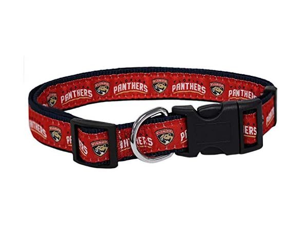 Pets First NHL Collar for Dogs & Cats. Adjus