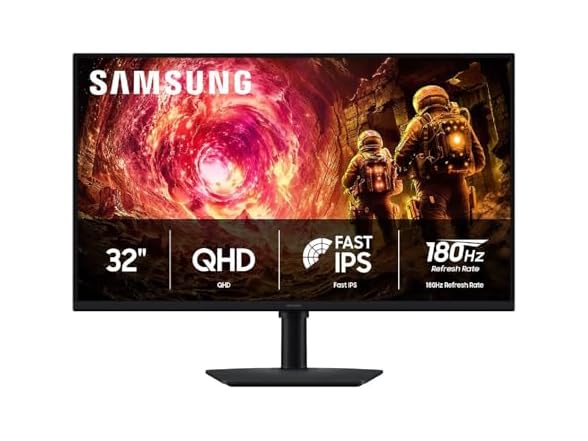 (NEW) Samsung 32 Inch Odyssey G5 QHD Monitor