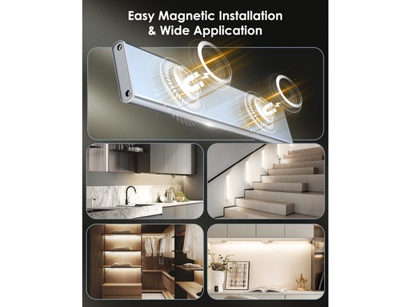 (5 Pk) VerRon Motion Sensor Under Cabinet Lighting - Your Choice