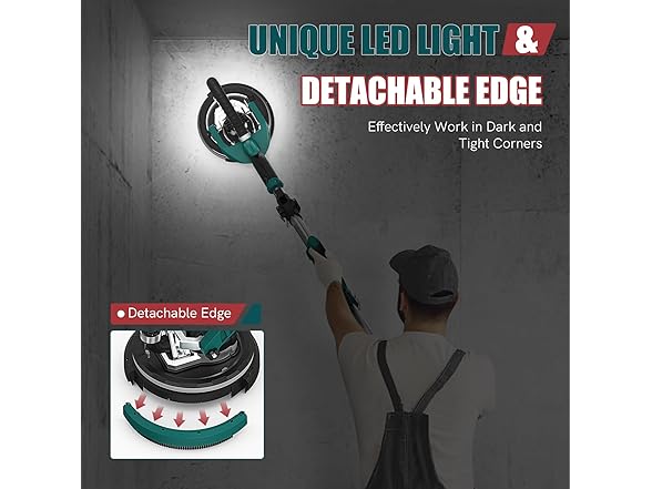 NEU MASTER Drywall Sander | 800W 6.5 Amp